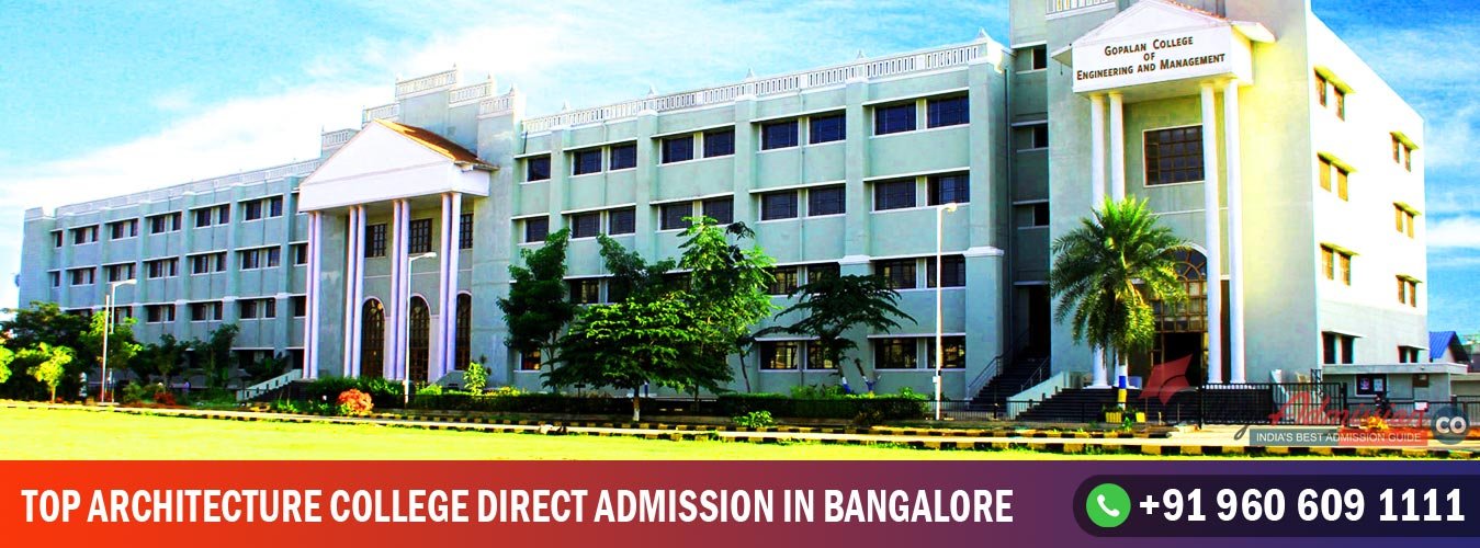 Top Architecture College Direct Admission in Bangalore, Karnataka, India