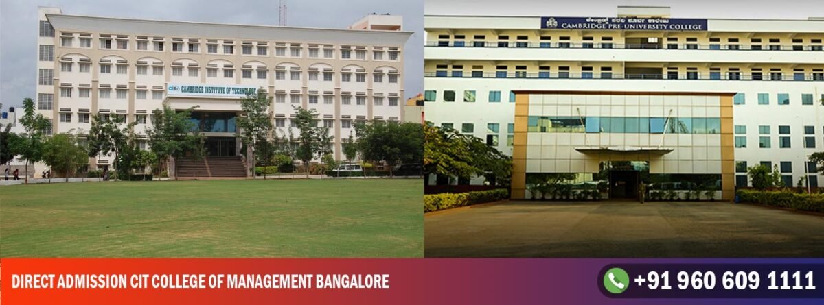 Direct Admission CIT College of Management Bangalore