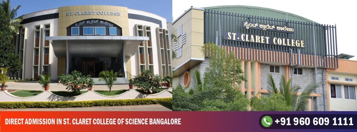 Direct Admission In ST. Claret College of Science Bangalore