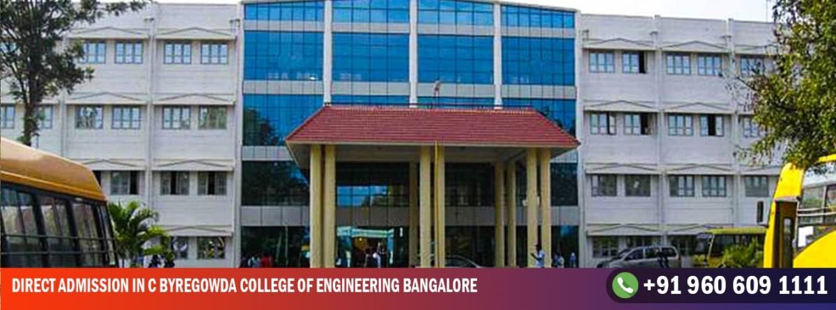 Direct Admission in C Byregowda College of Engineering Bangalore