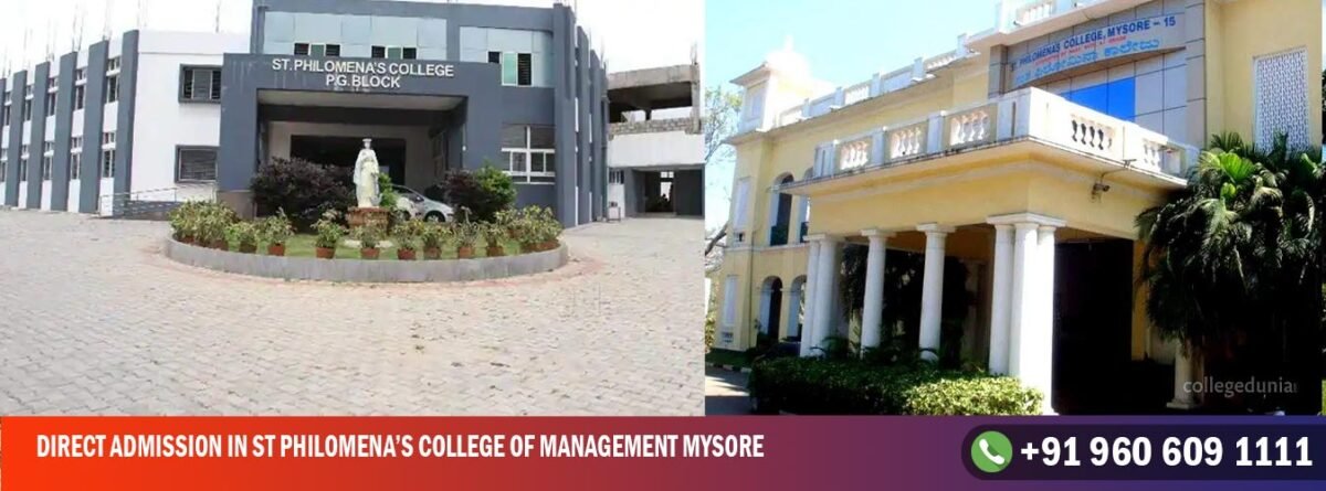Direct Admission in St Philomena's College of Management Mysore