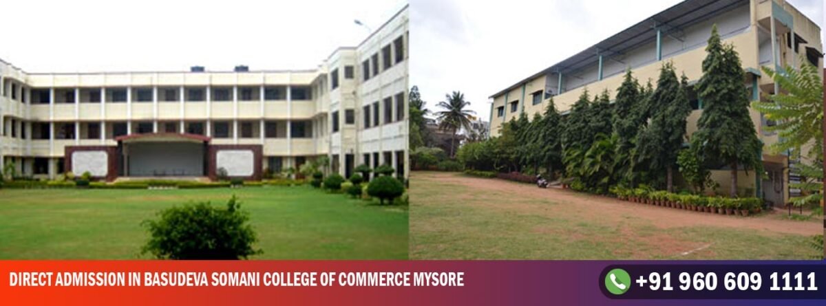 Direct Admission in Basudeva Somani College of Commerce Mysore
