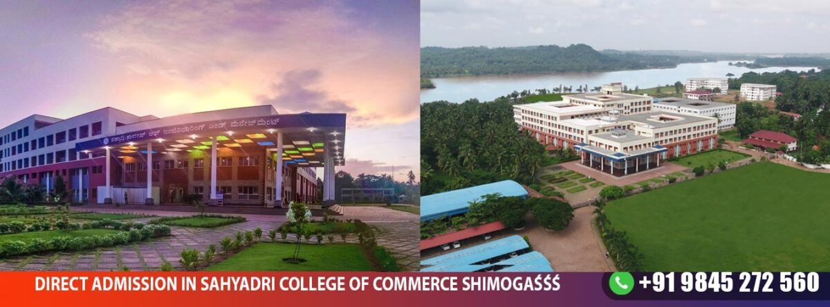Direct Admission in Sahyadri college of Commerce Shimoga
